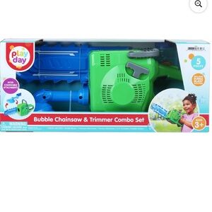Bubble Chainsaw & Trimmer Combo Set